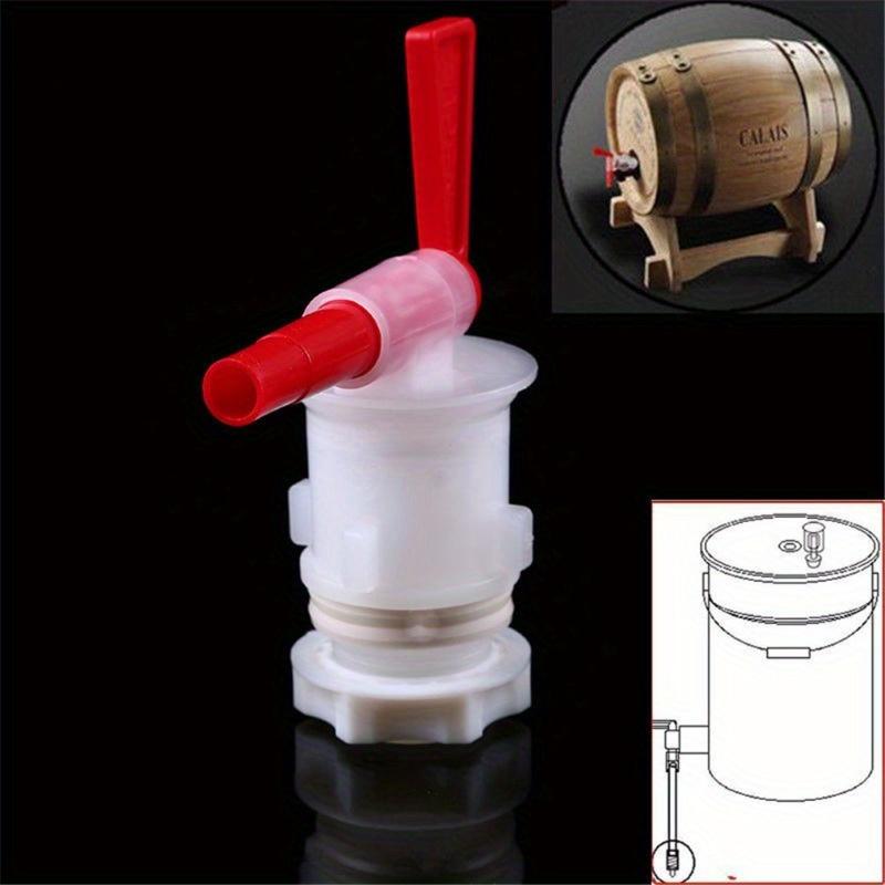 Wine Beers - 1個入り プラスチック製ボトル用注ぎ口 フィルタースパウト バケット用注ぎ口 発酵槽用タップ蛇口 自家製ワイン/ビール/バー用品用