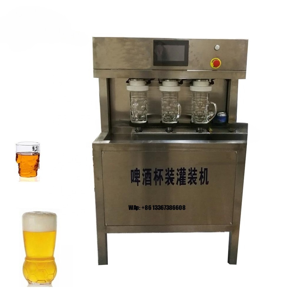 Wine Beers - カップ用の手動ビール充填機、酒類ワインウォッカアルコール瓶詰め生産プラントライン、ワイン充填機
