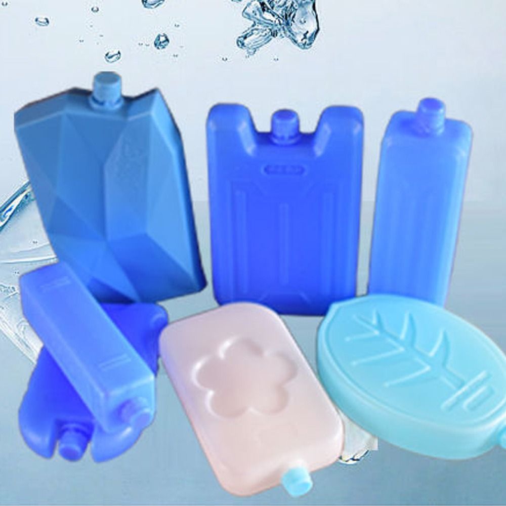 Wine Beer Cooler - 1/2/3 個新 PE アイスボックス再利用可能な冷凍氷結晶ボックス新鮮な氷ボードを維持