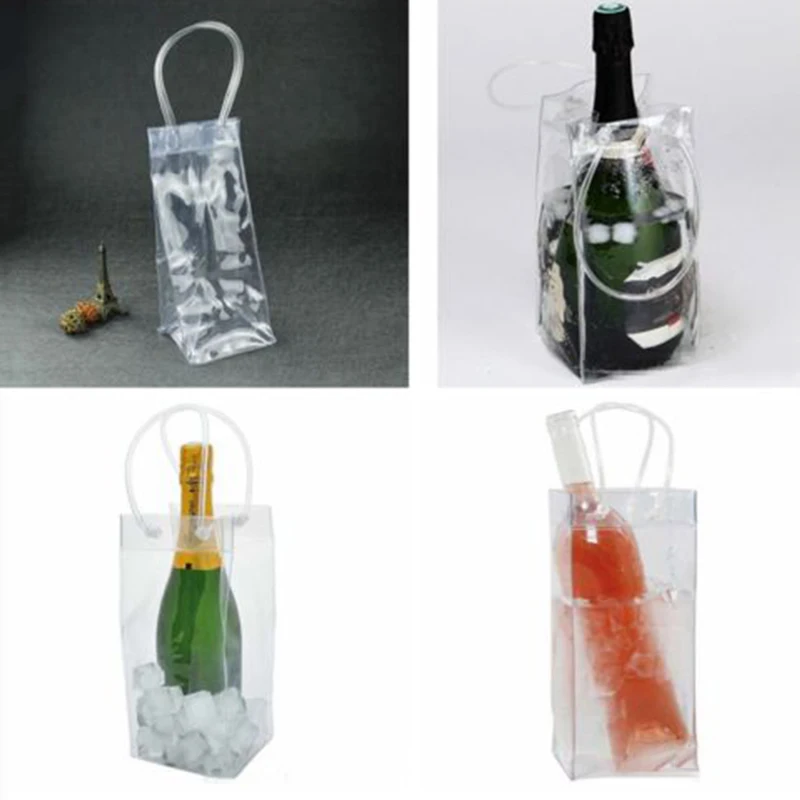 1 個アイスバッグワインビールシャンパンバケツドリンクボトル - Wine Beer Cooler のレビューと価格