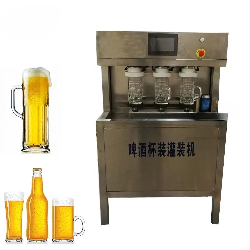 カップ用の手動ビール充填機、酒類ワインウォッカアルコール瓶詰 - Wine Beers のレビューと価格