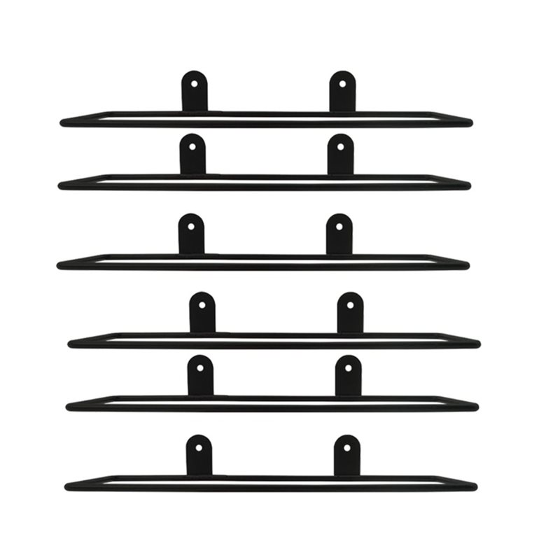 AB66-6個入り壁掛けワインラック：ワインボトルの展示と保 - Wine Rack Wall Mount のレビューと価格