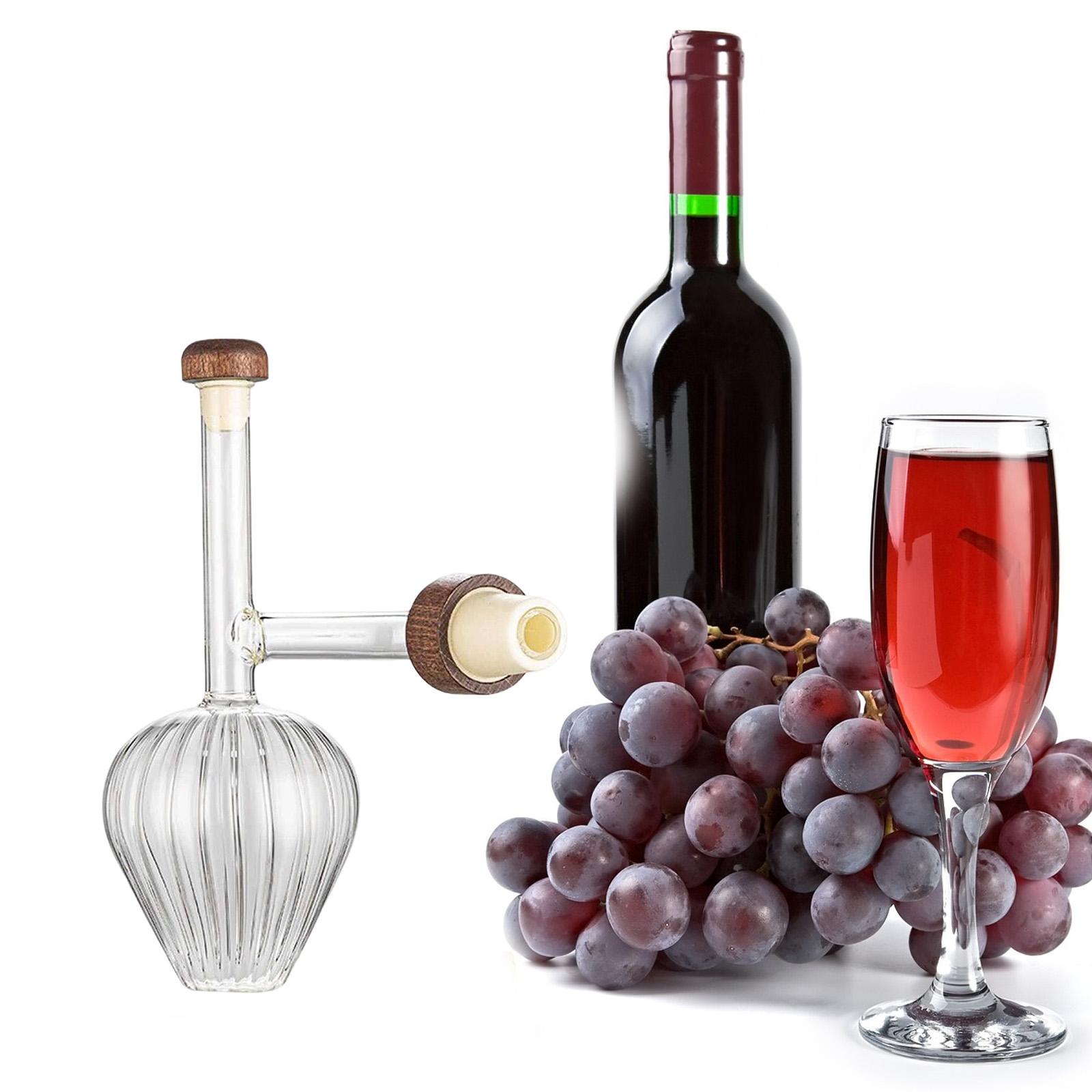 ポータブルデカンタセット 透明ガラス製ウイスキーエアレーター - Decanter Aerator Set のレビューと価格