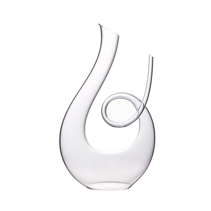 赤ワインスワンエアレーターセット,手吹きデカンター,カラフ, - Decanter Aerator Set のレビューと価格