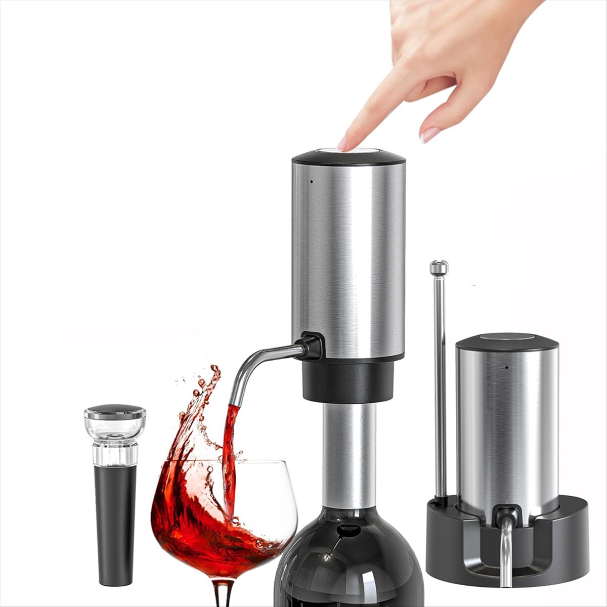ETRT 電動ワインエアレーター ワインデカンターセット 充 - Decanter Aerator Set のレビューと価格