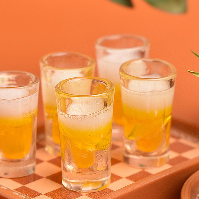 10 個ミニチュアおもちゃキッチンビール飲料カップマグアクセ - Wine Beers のレビューと価格