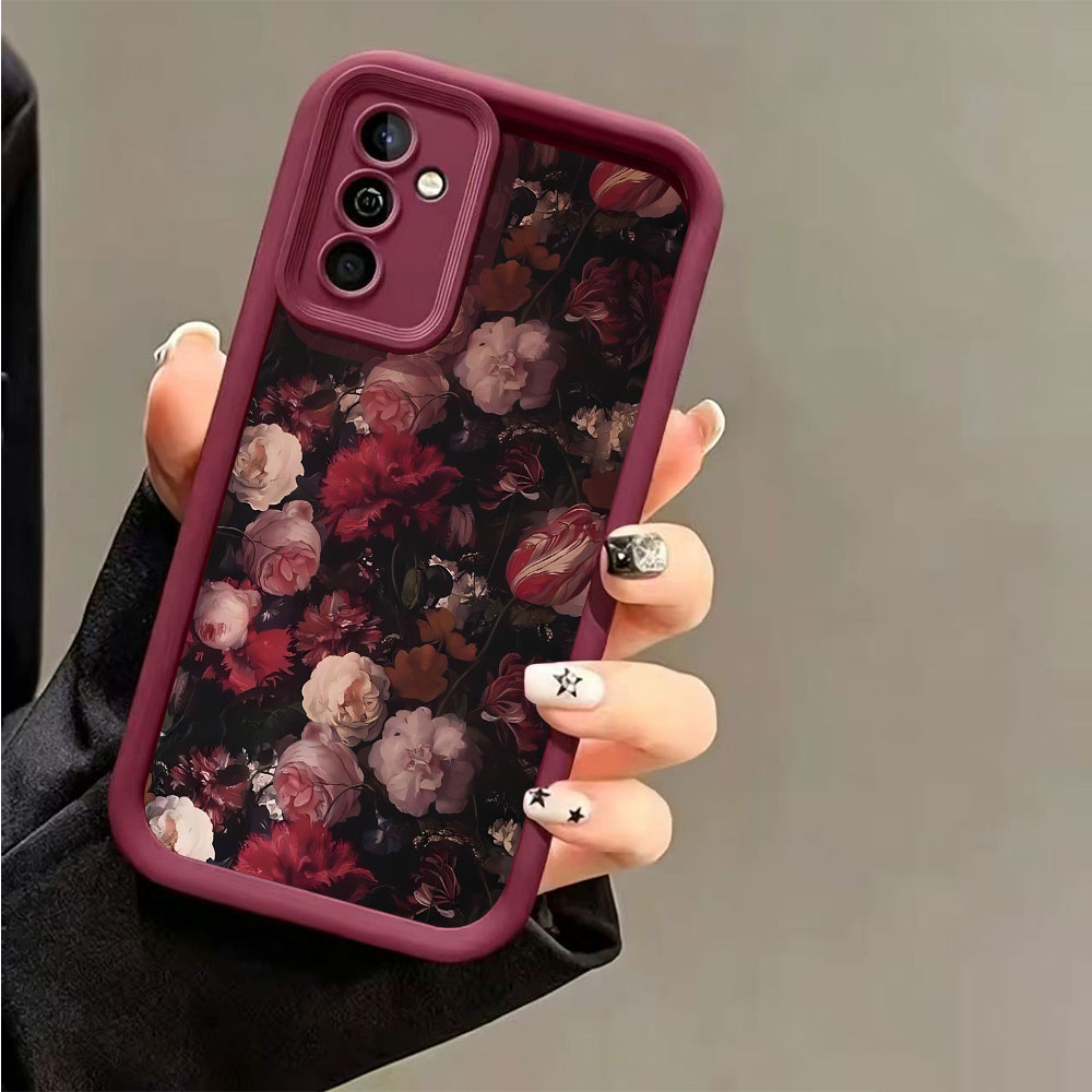 ワインレッドのバラ柄スマホケース Samsung Galax - Wine & Beer Emporium のレビューと価格