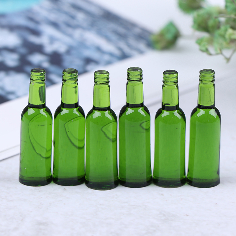 6 個 1:12 ドールハウスミニチュアビールワインドリンク - Wine Beers のレビューと価格