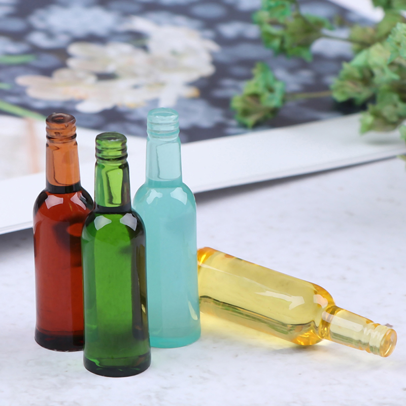 6 個 1:12 ドールハウスミニチュアビールワインドリンク - Wine Beers のレビューと価格