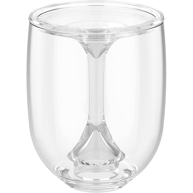 折りたたみワイングラス透明食品グレードプラスチックワイングラ - Wine & Beer Emporium のレビューと価格