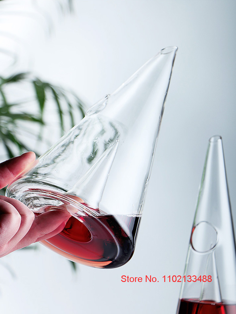 コーン型ワインデカンターセパレーター、バーアクセサリー、高ホ - Decanter Aerator Set のレビューと価格