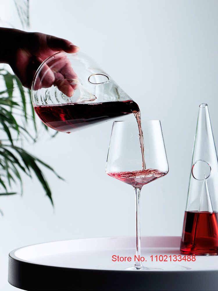 コーン型ワインデカンターセパレーター、バーアクセサリー、高ホ - Decanter Aerator Set のレビューと価格