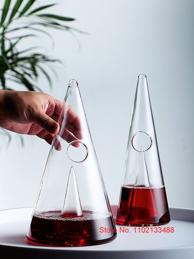 コーン型ワインデカンターセパレーター、バーアクセサリー、高ホ - Decanter Aerator Set のレビューと価格