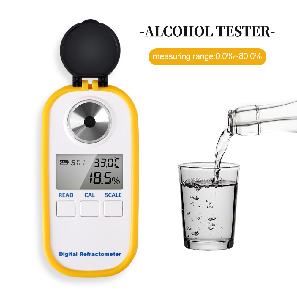 高精度 0-80% ホワイトスピリットアルコールテスターポー - Wine Beer And Spirit のレビューと価格