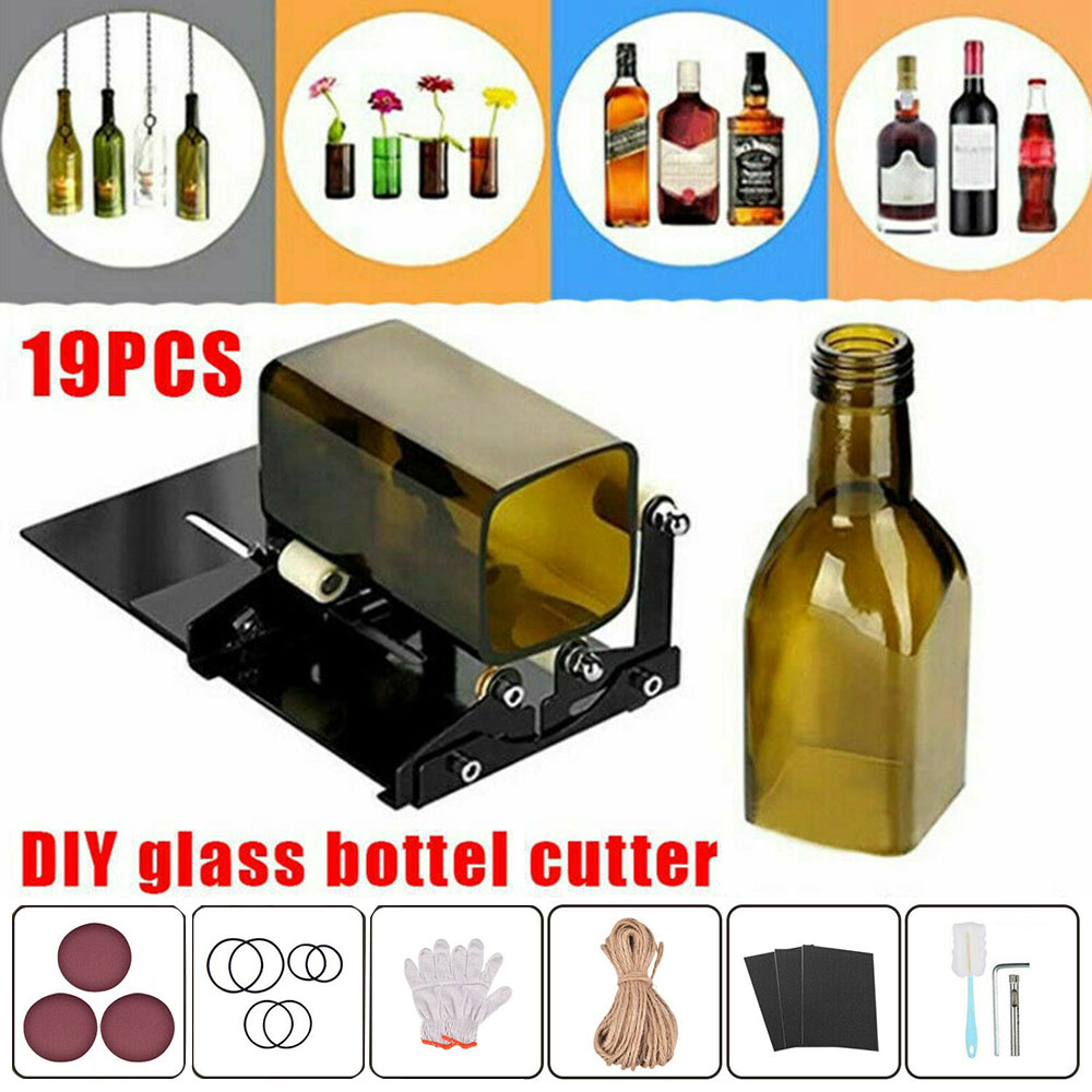 ユニバーサル調整可能なDIYガラスボトルカッター、サイズ調整 - Wine Bottle Size のレビューと価格