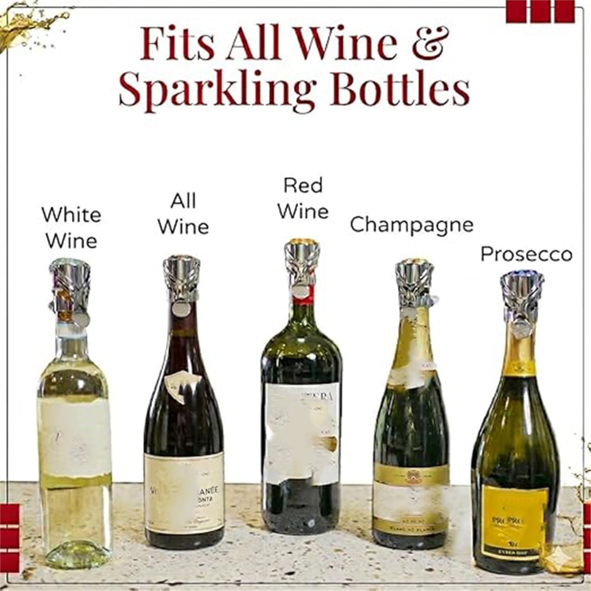 (A02R) ワインストッパー＆シャンパンストッパー 2個セ - Wine & Beer Emporium のレビューと価格
