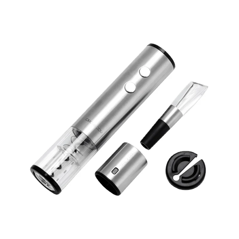 Youpin-ステンレススチールミニワインストッパー,フルー - Decanter Aerator Set のレビューと価格