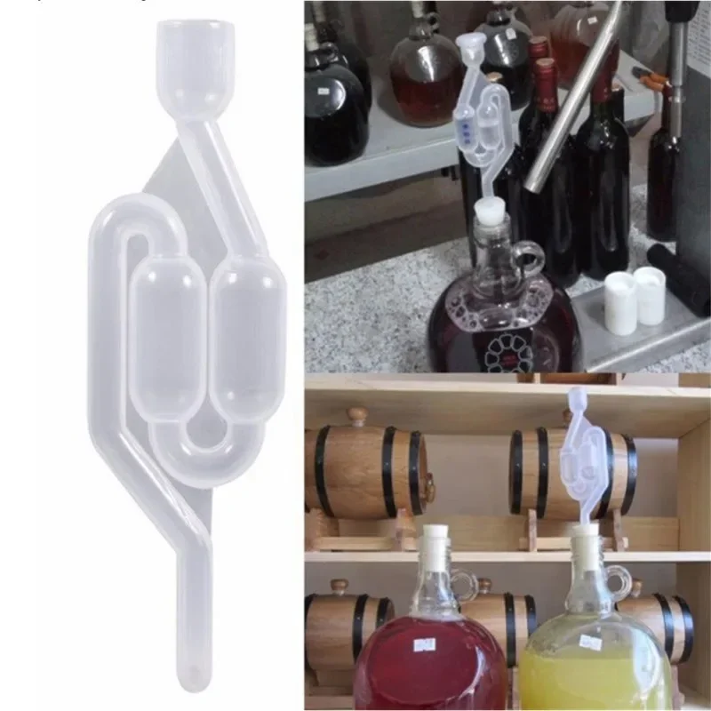 ワイン発酵バルブ - ビール/ミード製造用一方向エアロック、 - Wine Beer And Mead のレビューと価格