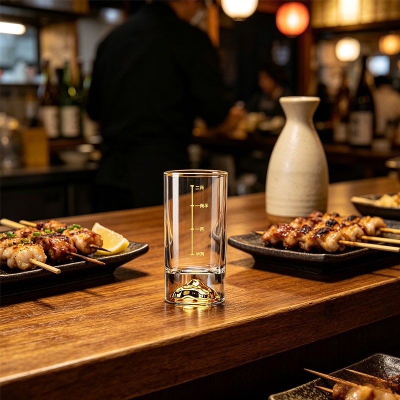 高級カクテルグラス クリスタル金箔グラス ゴールデンマウンテ - Wine Beer And Spirit のレビューと価格