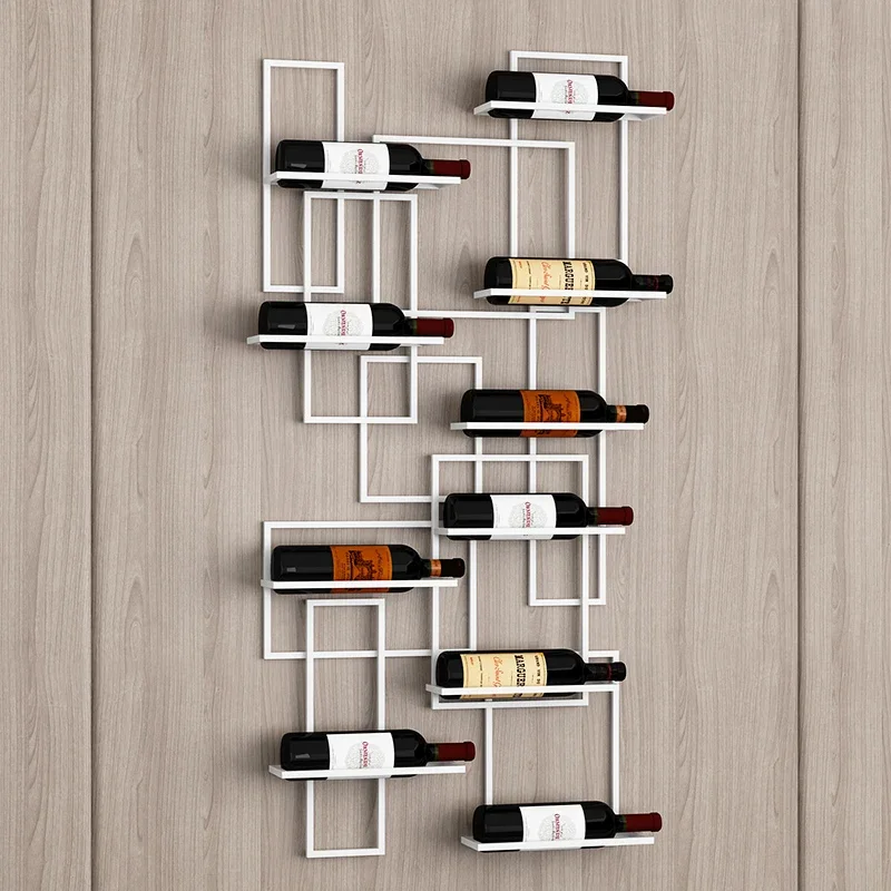 ヨーロッパスタイルの壁掛けワインラック装飾的なフェイクゴール - Wine Rack Wall Mount のレビューと価格