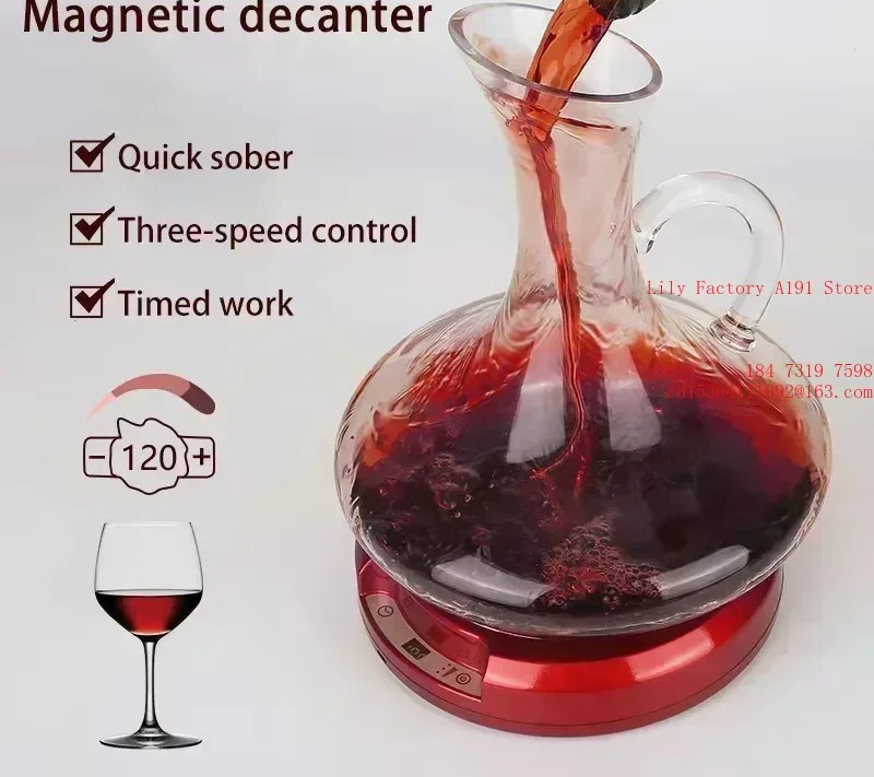 人気商品 自動充電式電動ワインエアレーター 電動デカンタセッ - Decanter Aerator Set のレビューと価格