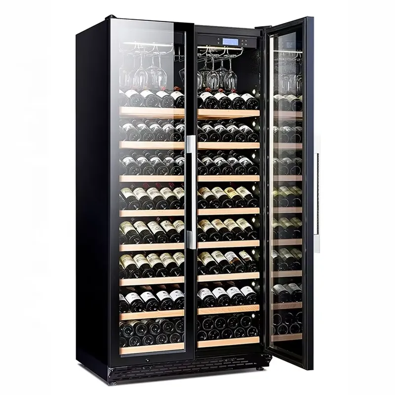 735L大容量ワインセラー ビール・飲料クーラー ガラス扉  - Wine Beer Dual Zone のレビューと価格