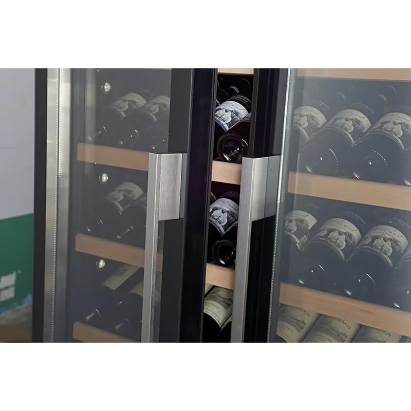 735L大容量ワインセラー ビール・飲料クーラー ガラス扉  - Wine Beer Dual Zone のレビューと価格